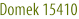 Domek 15410
