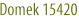 Domek 15420