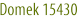 Domek 15430